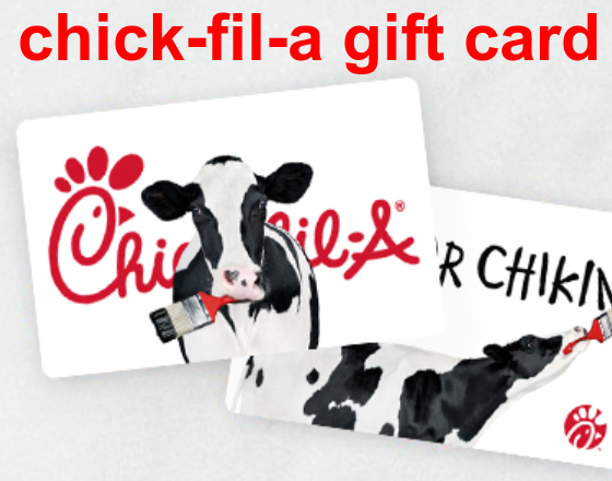 chick-fil-a gift card