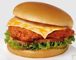 Spicy Deluxe Sandwich w/ Colby Jack