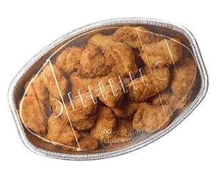 30 ct Chick-fil-A® Nuggets Football-Shaped Tray