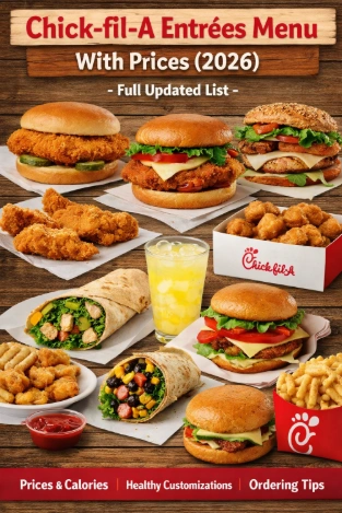 Chick-fil-A Entrées Menu