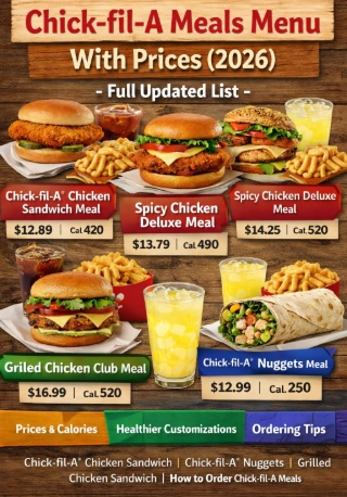 Chick-fil-A Meals Menu