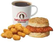 Chick-fil-A Spicy Chicken Biscuit Meal