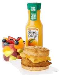 Chicken, Egg & Cheese Biscuit Meal