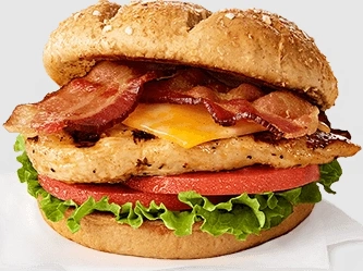 Grilled Chicken Club w/ Colby Jack